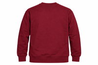 Sandkollektiv Sweatshirt Classic mit kleinem Logo in Burgundy