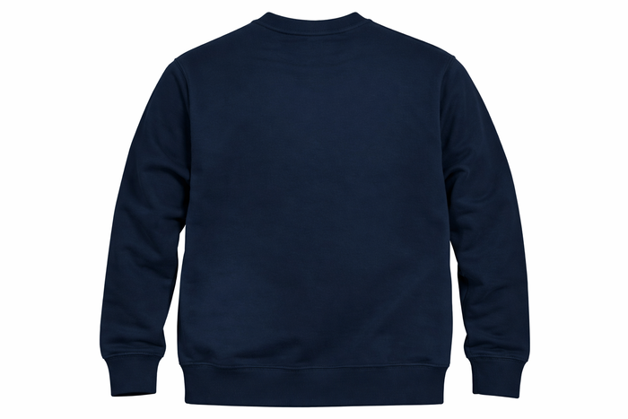 Sandkollektiv Sweatshirt Classic mit kleinem Logo in Navy
