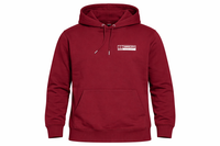 Sandkollektiv Hoodie Classic mit kleinem Logo in Burgundy