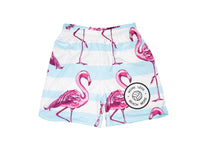Sandkollektiv Sport Shorts Retro Flamingo Herren