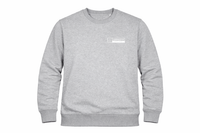 Sandkollektiv Sweatshirt Classic mit kleinem Logo in Heather Grey