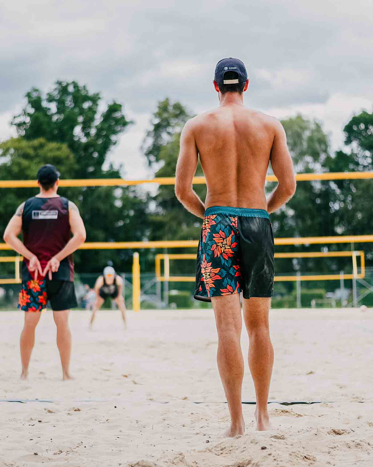 Sandkollektiv Sport Shorts Flower