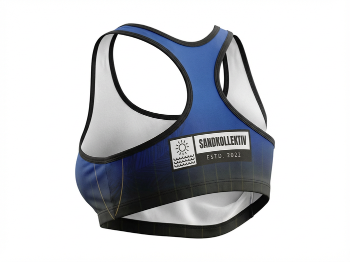 Sandkollektiv Beachwear Damen Top - Midnight Flow