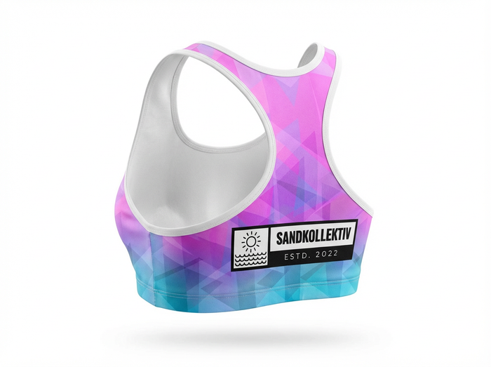 Sandkollektiv Beachwear Damen Top - Pink Ice