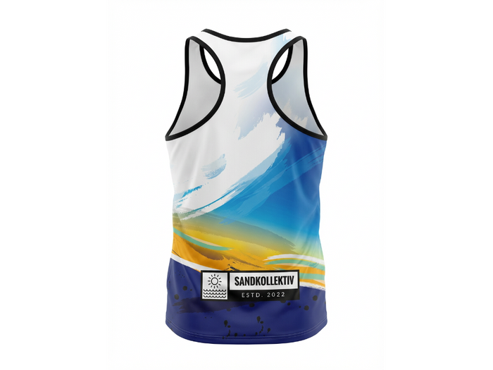 Sandkollektiv Beachwear Herren Tank Top - Ocean