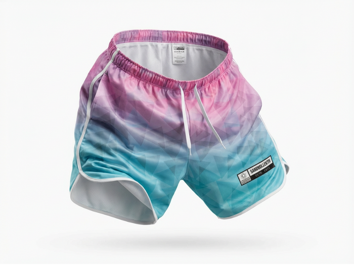 Sandkollektiv Beachwear Herren Short - Pink Ice