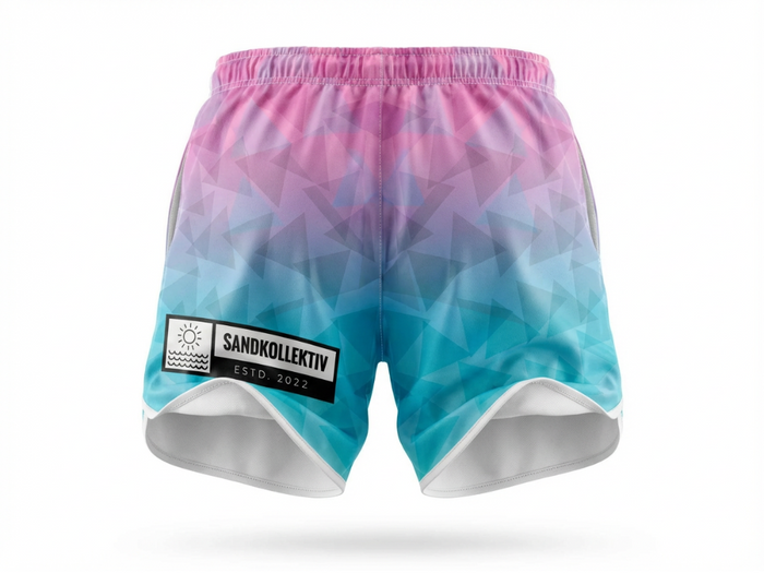 Sandkollektiv Beachwear Herren Short - Pink Ice
