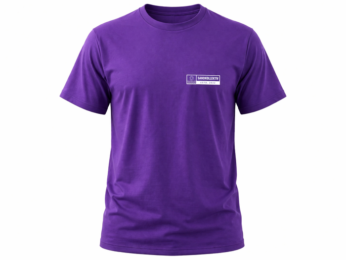 Sandkollektiv T-Shirt Classic Purple Love