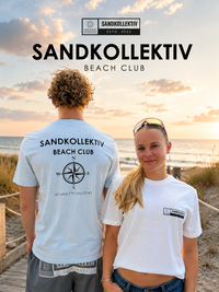 Sandkollektiv T-Shirt Beach Club Black