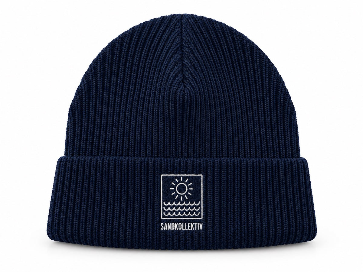 Sandkollektiv Beanie Navy Blue