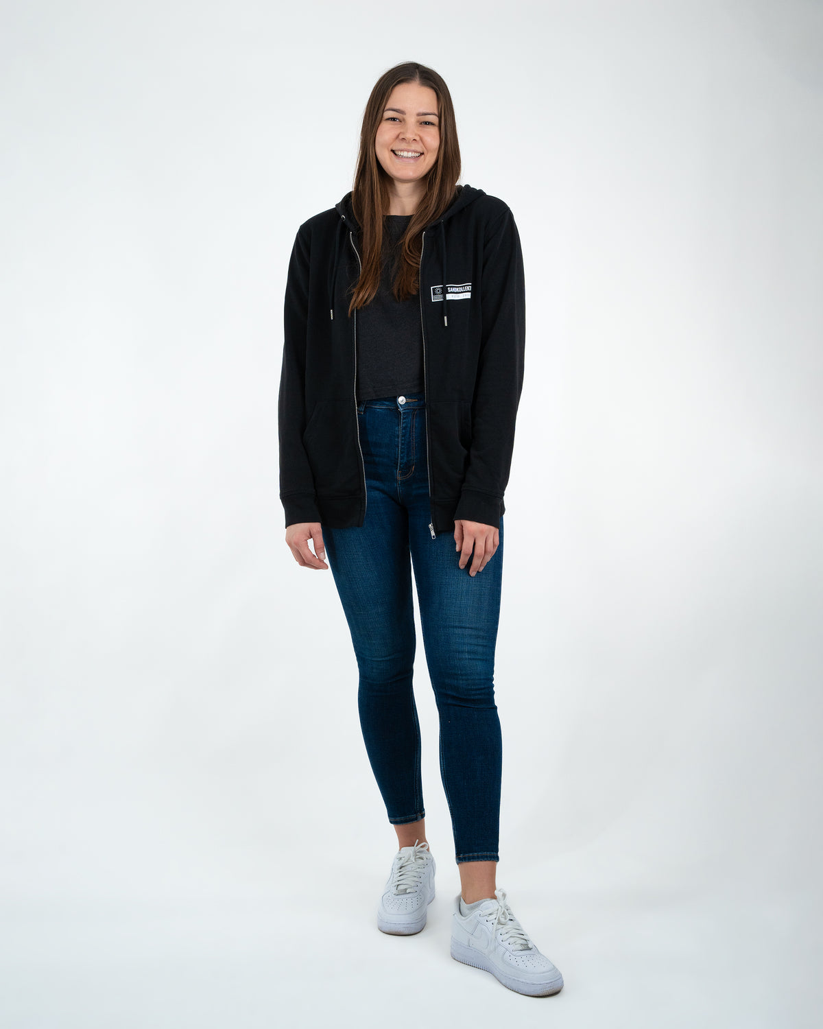Sandkollektiv Cruiser Zip Hoodie Black