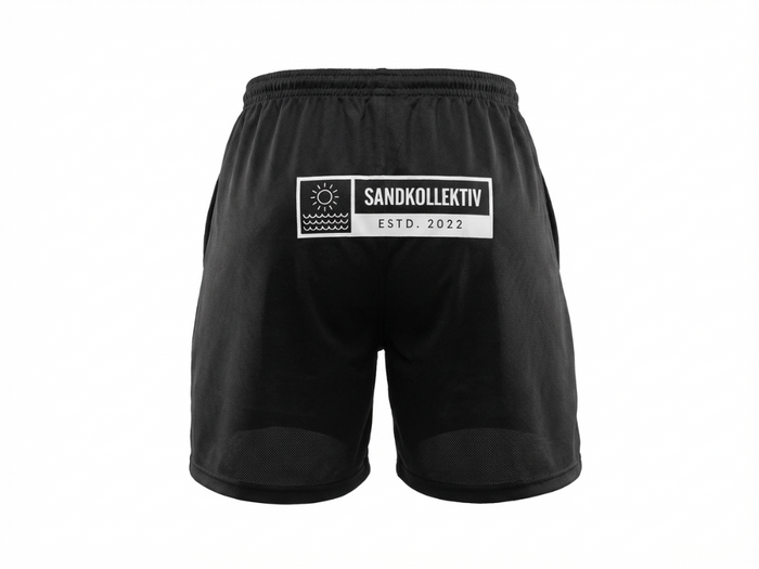 Sandkollektiv Beach Shorts Jet Black Classic