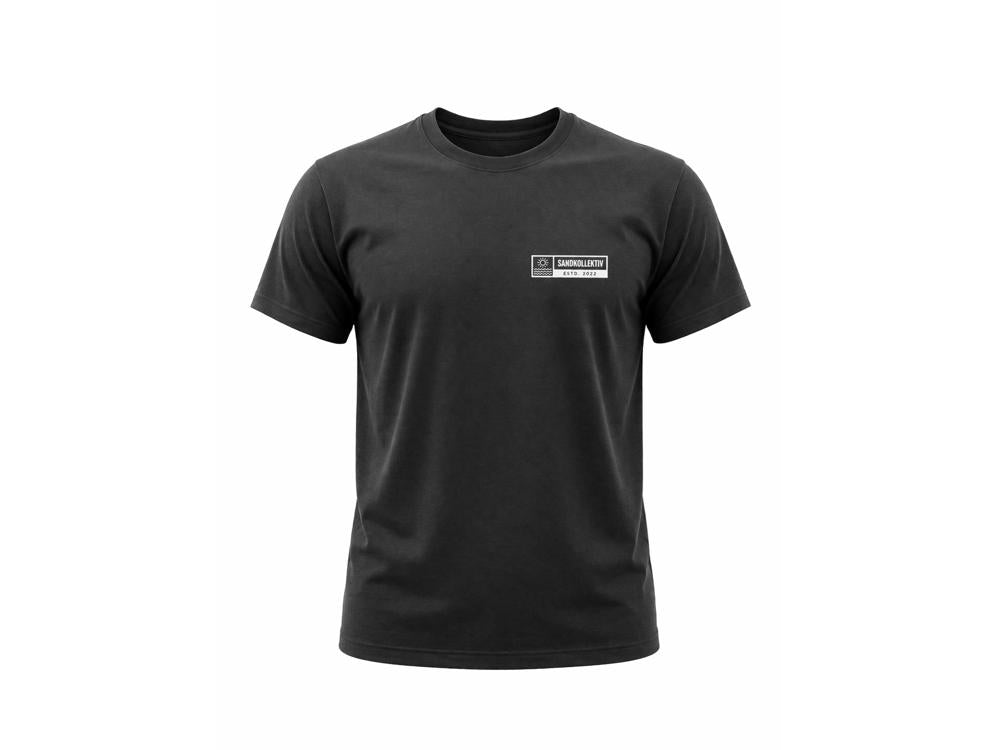 Sandkollektiv T-Shirt Beach Club Black