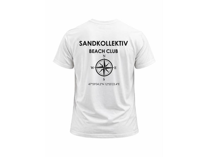 Sandkollektiv T-Shirt Beach Club Off White