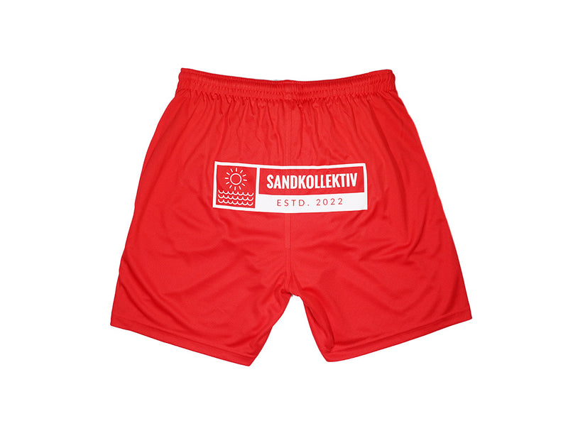 Sandkollektiv Sport Shorts Jet Fire Red