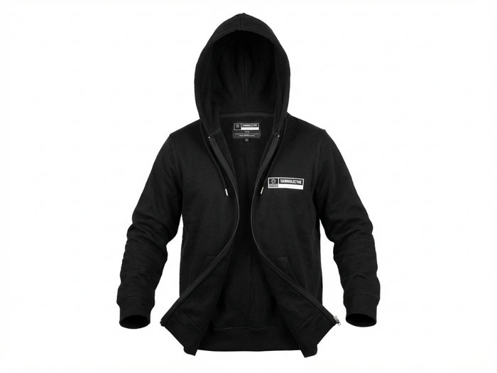 Sandkollektiv Cruiser Zip Hoodie Black