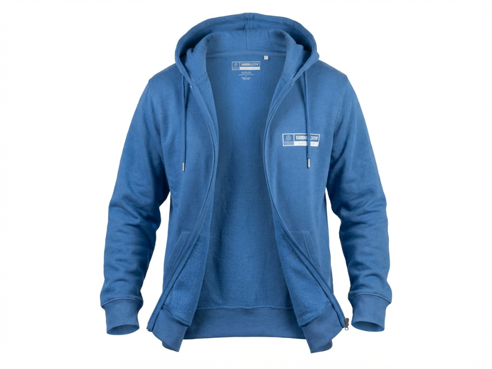 Sandkollektiv Cruiser Zip Hoodie Bright Blue