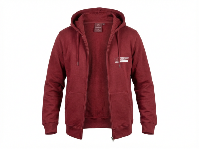 Sandkollektiv Cruiser Zip Hoodie Burgundy