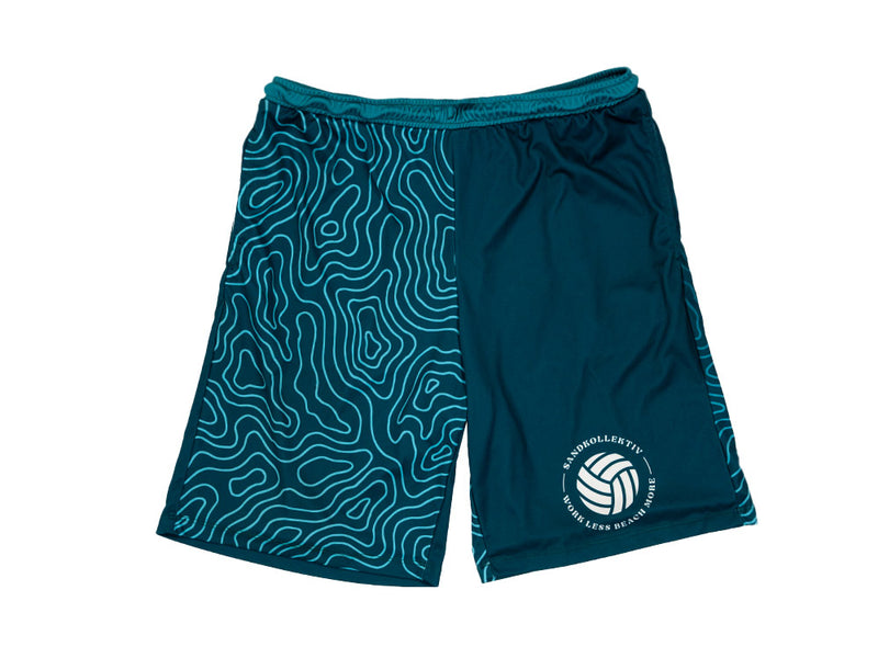 Sandkollektiv Sport Shorts Petrol Blue